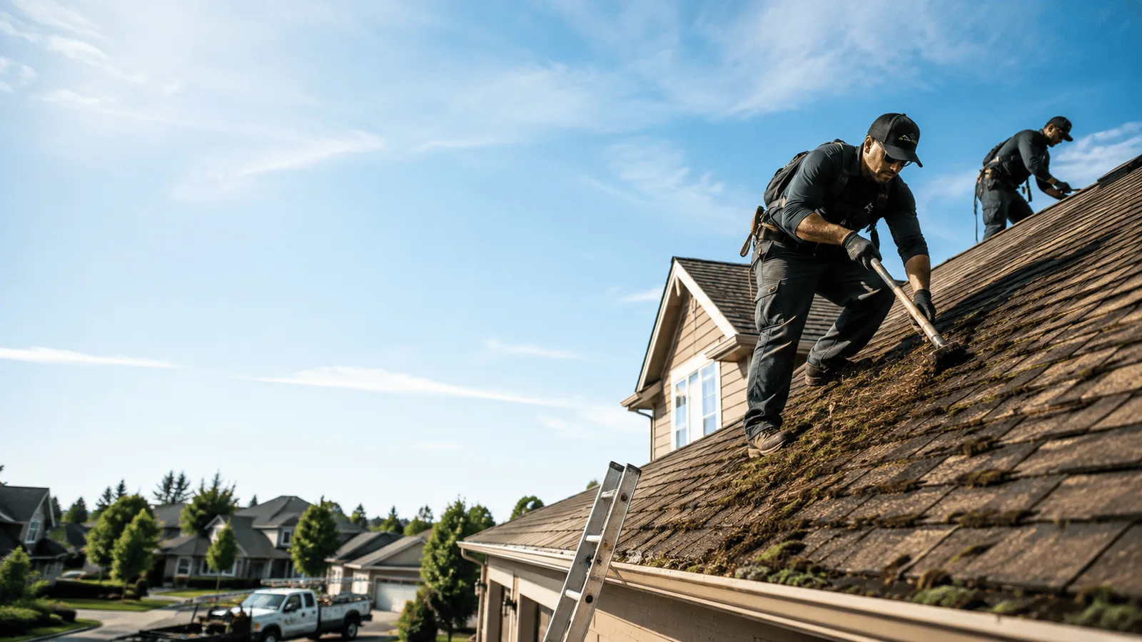 Roof Moss Removal in Walkerton, IN near me